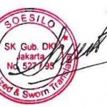 certified translator Jakarta